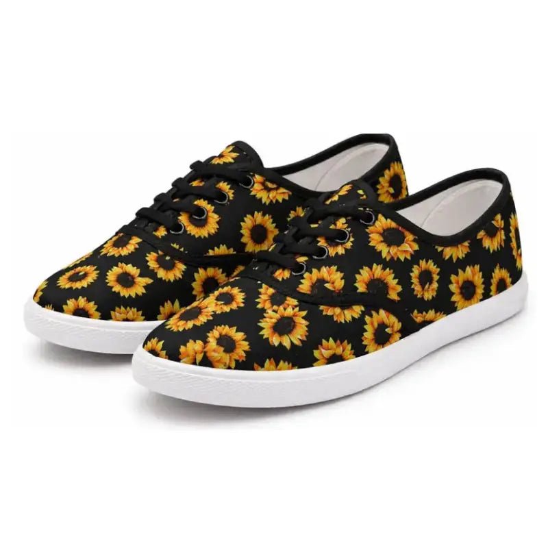 Sunflower Glow Sneakers