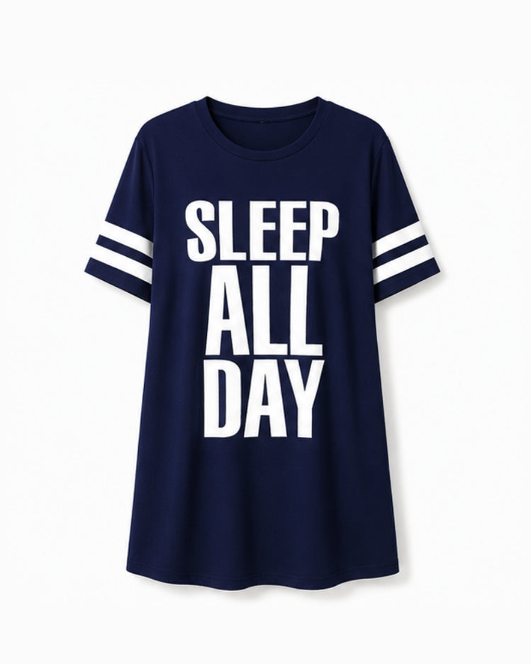 Sleep All Day Sleep Dress