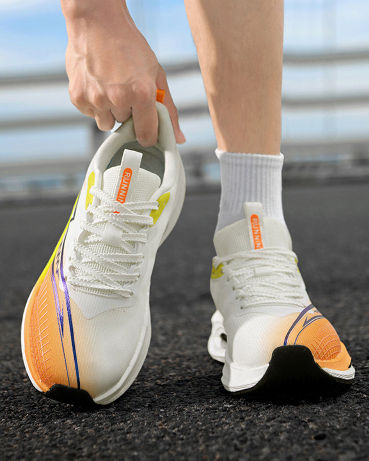 Sunset Peach Run Sneakers