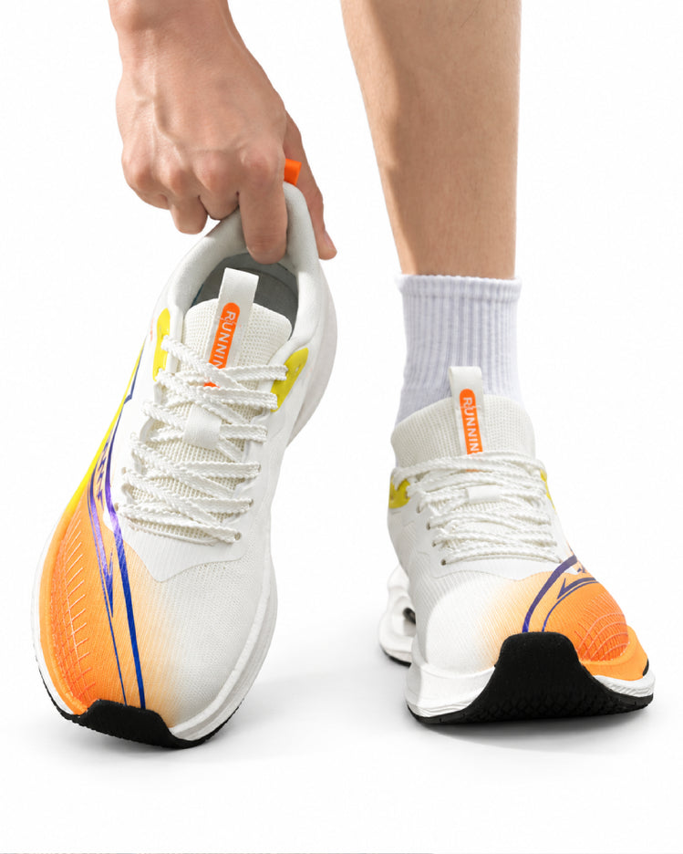 Ice Blue Run Sneakers
