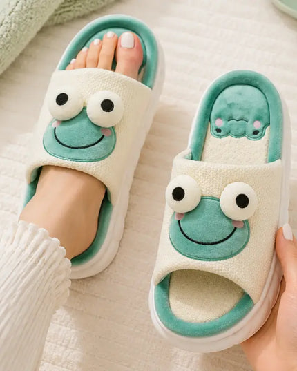 Froggy Smile Slippers