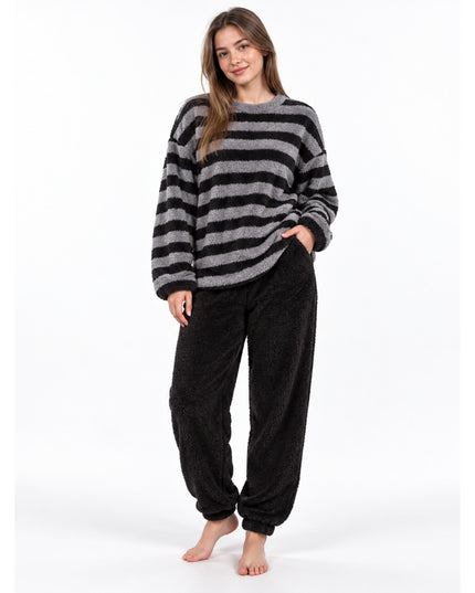 Mono Stripe Pyjama Set
