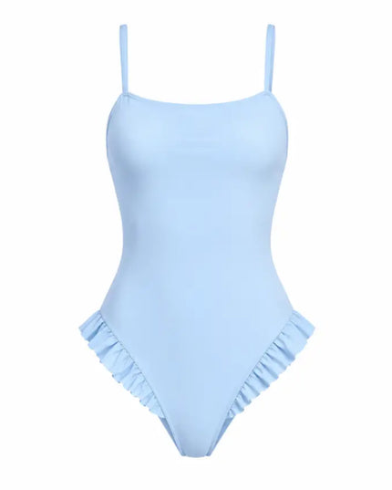Private Beach Tummy Control One-Piece Swimsuit