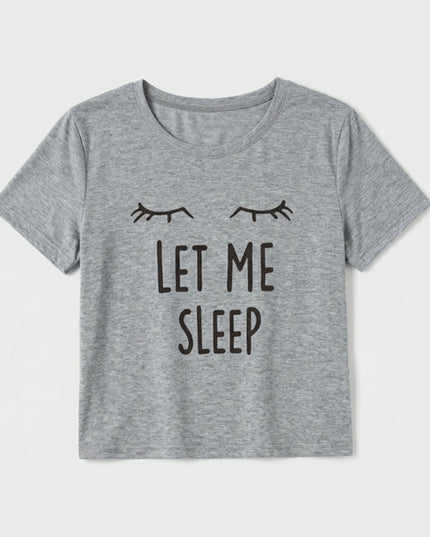 Let Me Sleep Short Pyjama Set