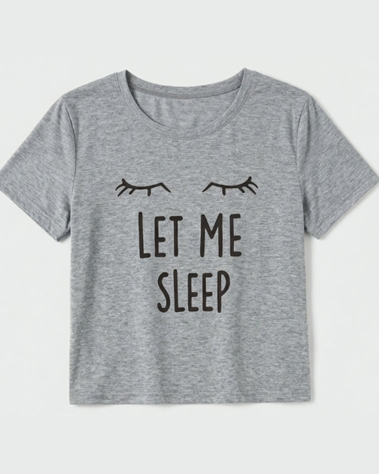 Let Me Sleep Short Pyjama Set