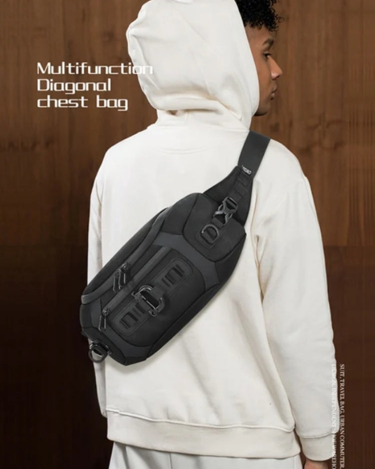 Black Utility Fanny Pack
