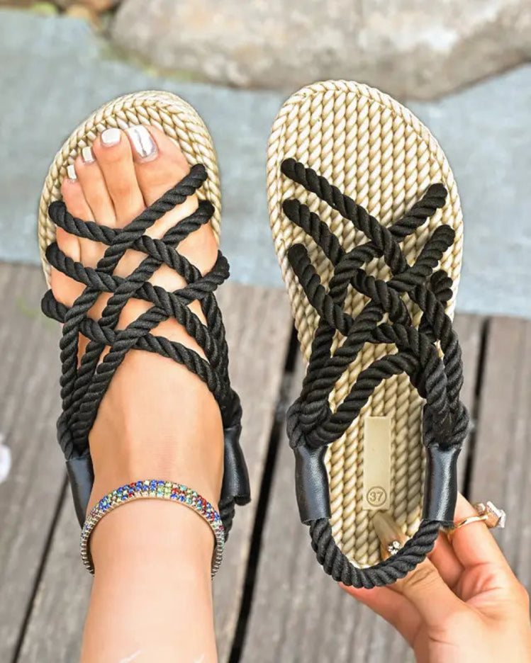 Sahara Weave Sandals