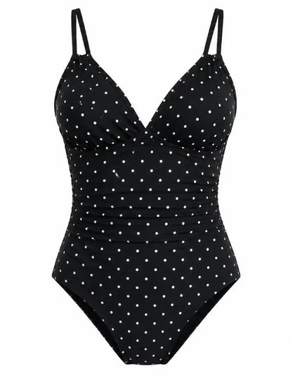 Pretty Major Polka Dot One-Piece Swimsuit