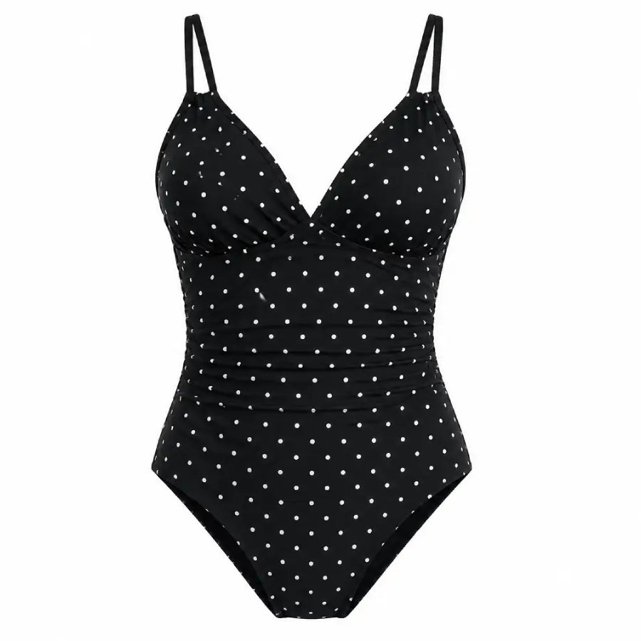 Pretty Major Polka Dot One-Piece Swimsuit