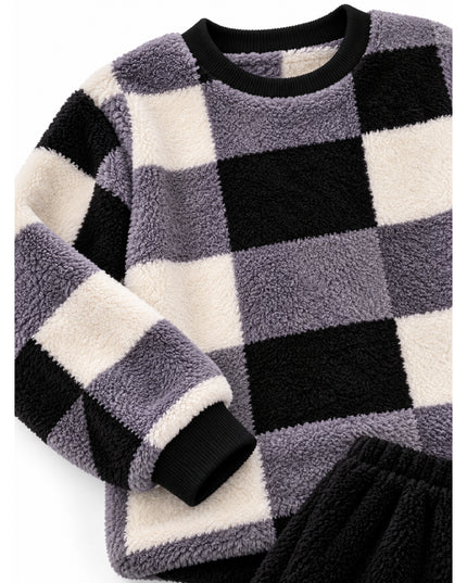 Contrast Check Pyjama Set