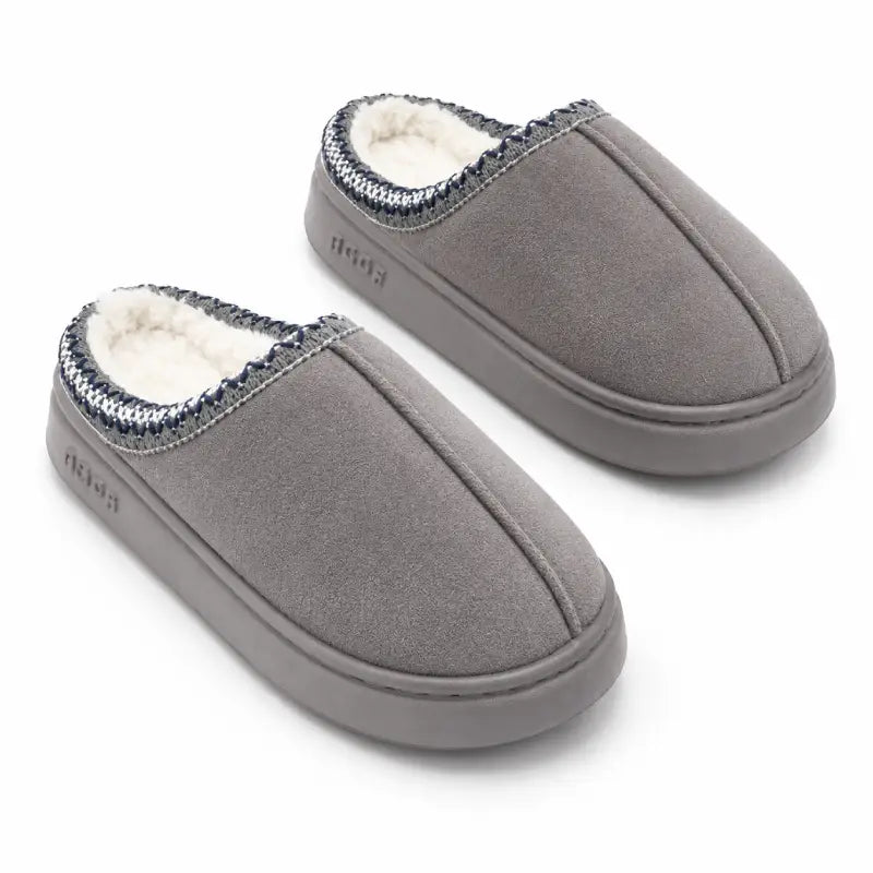 Cozy Suede Winter Slippers