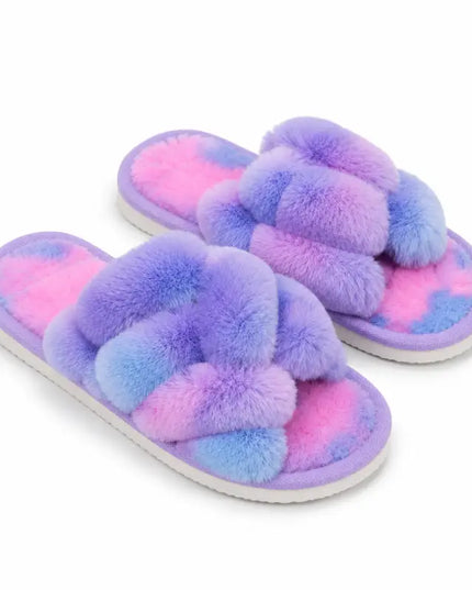 Plush Knot Slippers