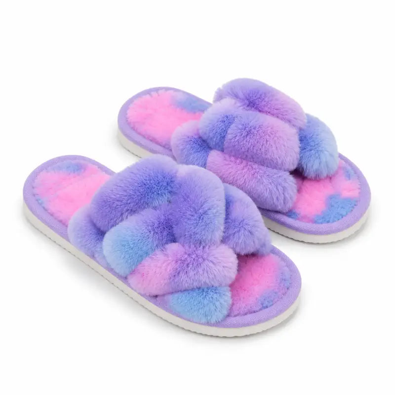 Plush Knot Slippers