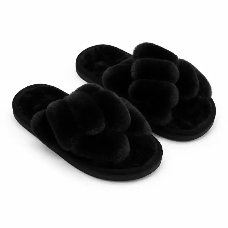 Plush Knot Slippers