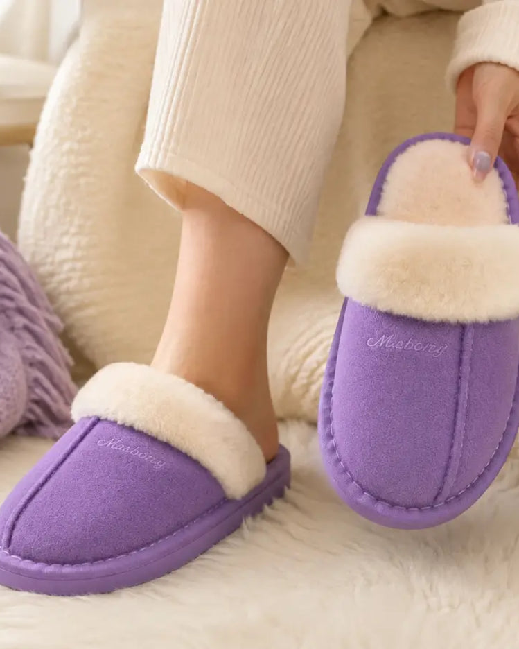Soft Faux Fur Slippers