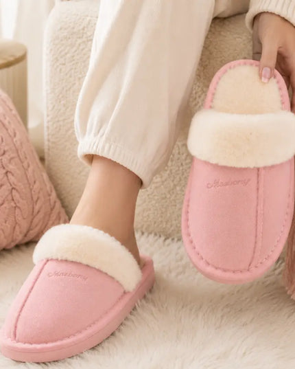 Soft Faux Fur Slippers