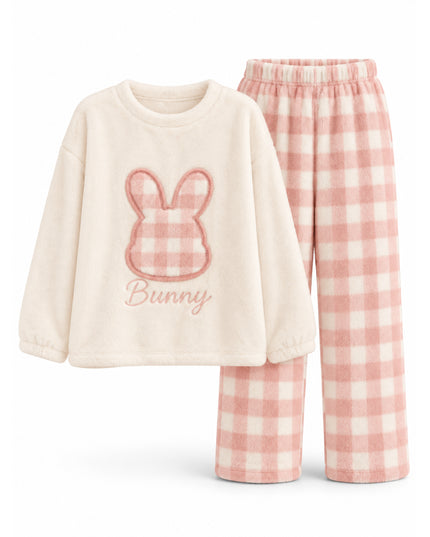Gingham Bunny Pyjama Set