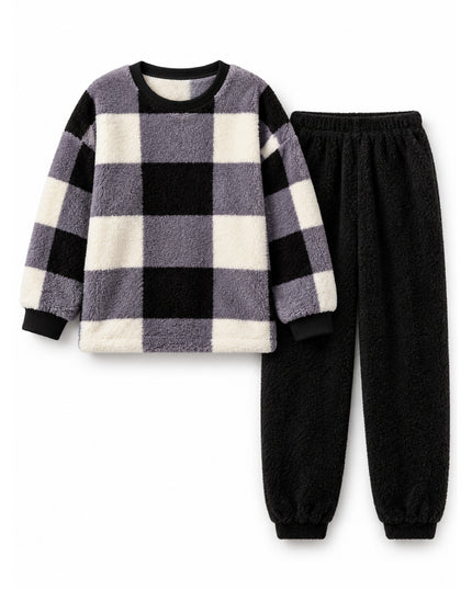 Contrast Check Pyjama Set