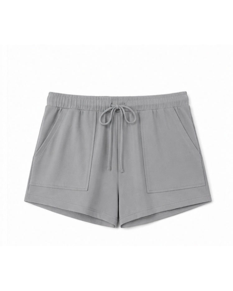 Grey Cozy Sunday Short Pyjama Set
