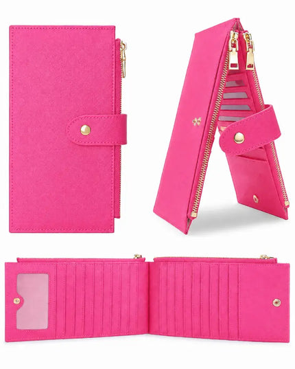 Rose Loop Leather Wallet