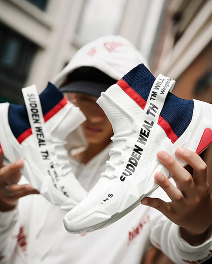 White Marina High-Top Sneakers