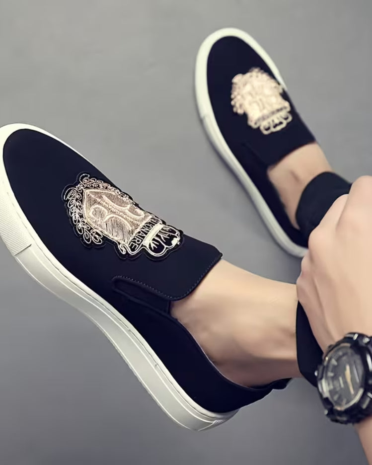 Royal Print Slip-On