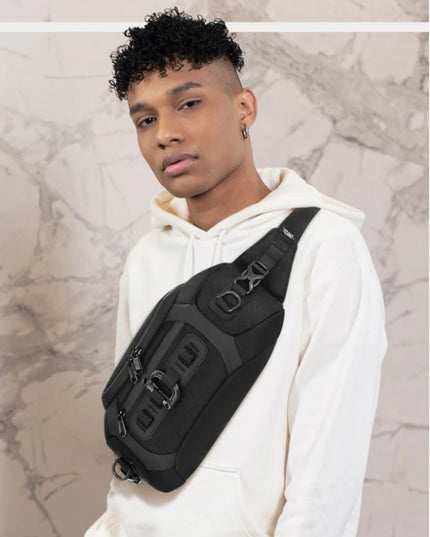 Black Utility Fanny Pack