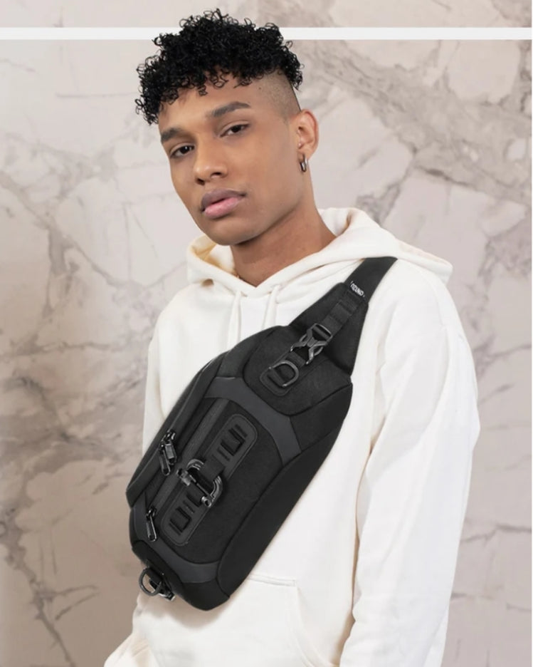 Black Utility Fanny Pack