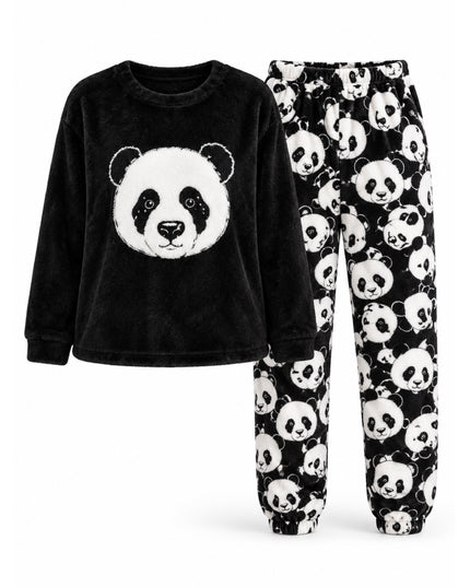 Panda Print Pyjama Set
