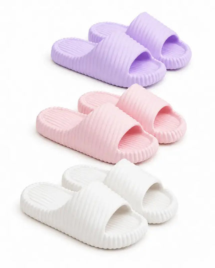 Fluffy basic flip-flops