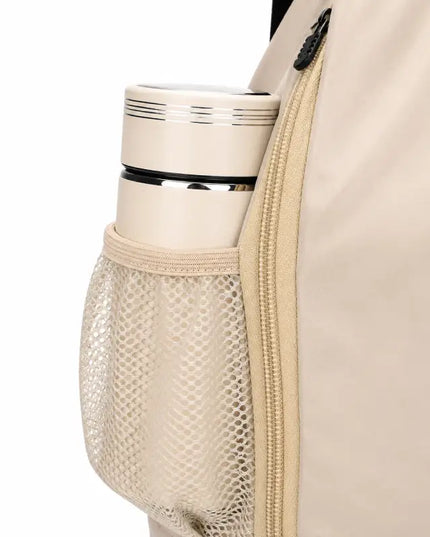 Beige Core Backpack