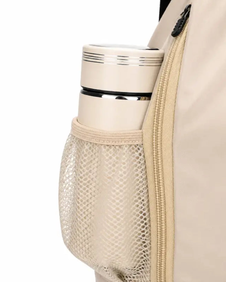 Beige Core Backpack