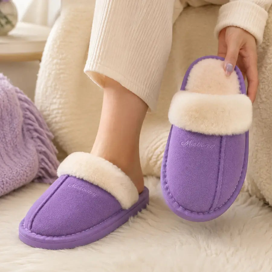 Soft Faux Fur Slippers