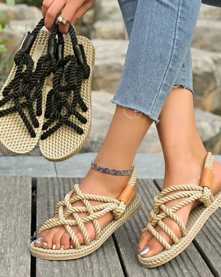 Sahara Weave Sandals