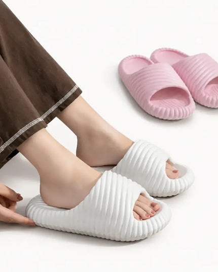 Fluffy basic flip-flops