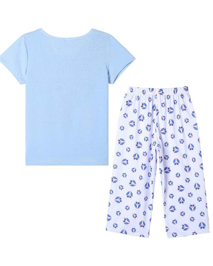 Lucky Owl French-Style Capri Pyjama Set