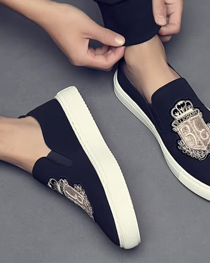 Royal Print Slip-On