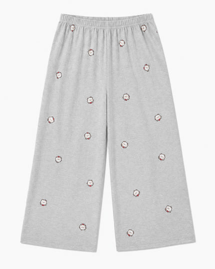 Bow Bear French-Style Capri Pyjama Set