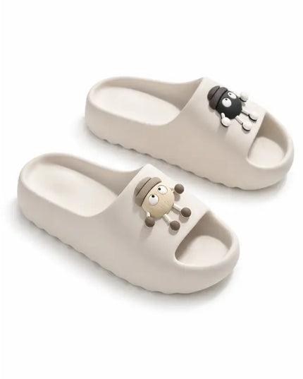 Sooty Khaki Flip flops