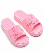 Pink [rabbit with eyes] / Fits EU 37–38 — Product Label: 38–39