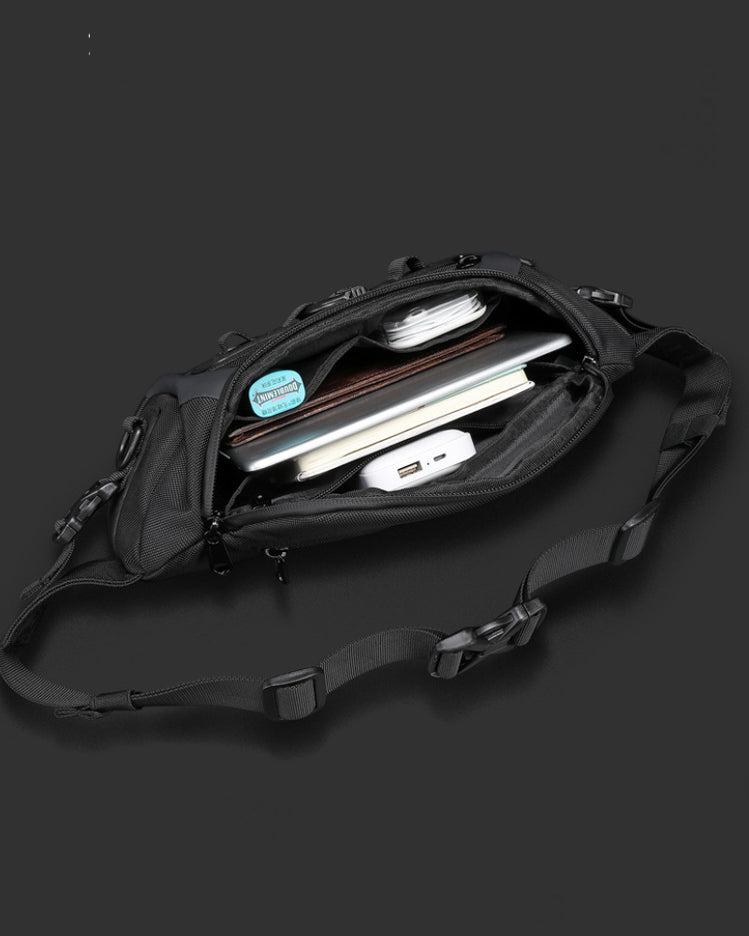 Black Utility Fanny Pack