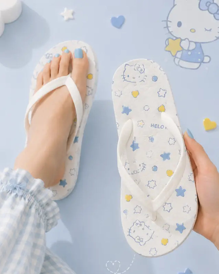 Stars Flip Flops