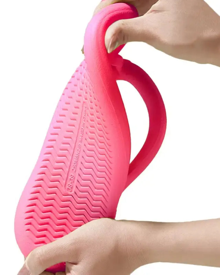 Cross Strap Flip Flops