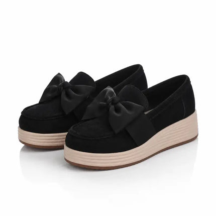 Cocoa Ribbon Loafers