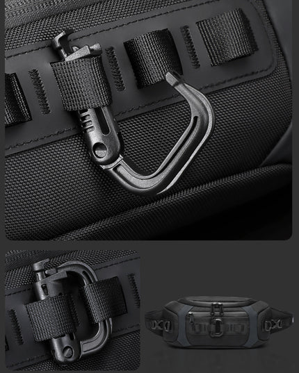 Black Utility Fanny Pack