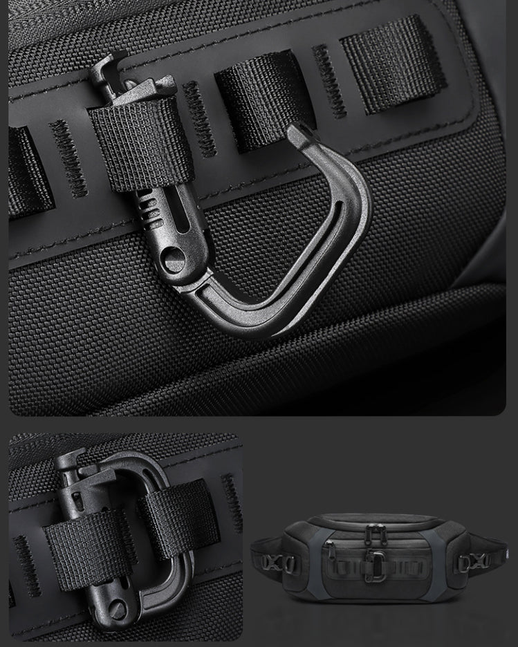 Black Utility Fanny Pack
