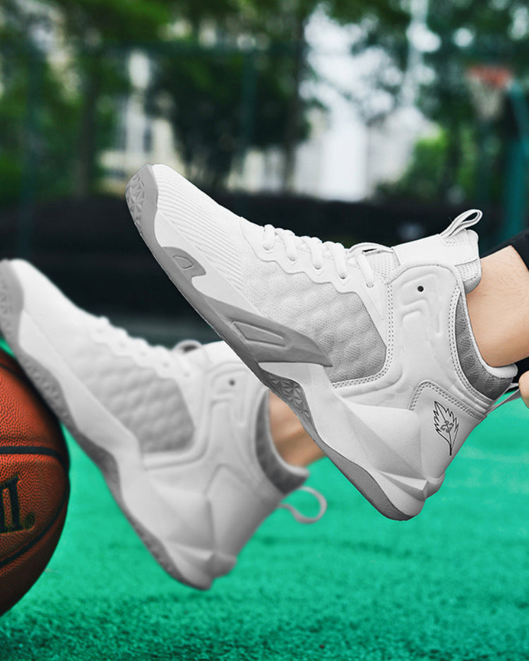 White Dynamic Fit Sneakers