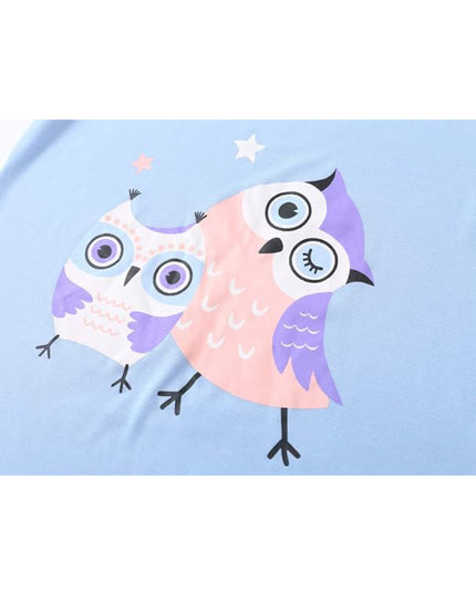 Lucky Owl French-Style Capri Pyjama Set