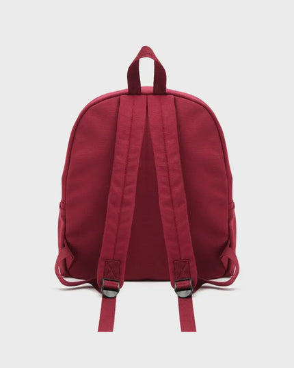 Burgundy minimalist backpack