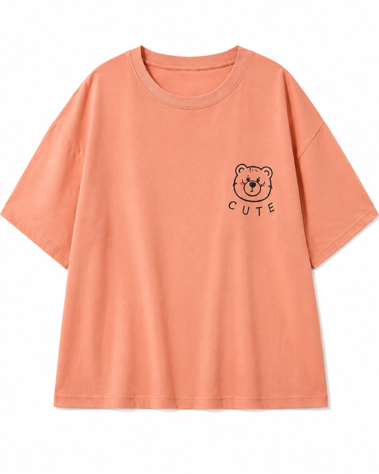 Teddy Plaid French-Style Capri Pyjama Set